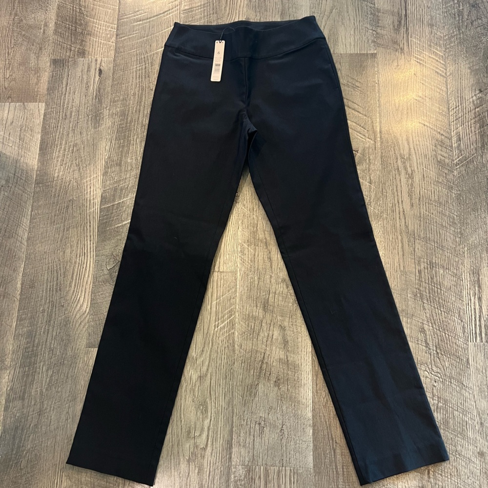 NIC+ZOE Straight Leg Pants in Black